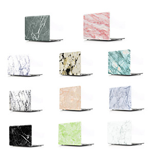 MacBook Hoes Marmer PVC voor Nieuwe MacBook Pro 15" / Nieuwe MacBook Pro 13" / MacBook Pro 15"